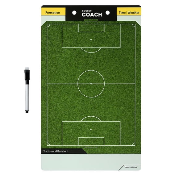 Pizarra Táctica de Fútbol Profesional Magnética con Marcador Borrable
