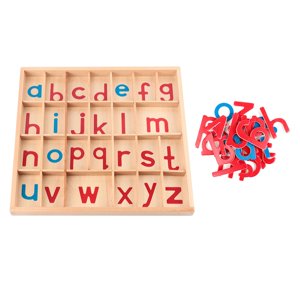 Bothyi - Material De Aprendizaje De Ortografía Preescolar, Juguete Montessori, 1 Juego De Alfabeto