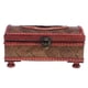 thumbnail image 2 of caja de pañuelos vintage cajas de papel creativo de madera home case servilletero caja a cuadros, 2 of 5