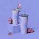 thumbnail image 2 of Vaso Térmico Cold Cup 700ml Springtime Plaid, 2 of 3