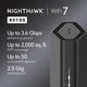thumbnail image 2 of Router NETGEAR Nighthawk WiFi 7 RS100 de doble banda de 3,6 Gbps, 2 of 8