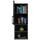 thumbnail image 2 of Mueble Auxiliar Muro Baño 1 Puerta y Variedad De Entrepaños Para Colocar Objetos De Aseo Negro Y Gris, 2 of 8