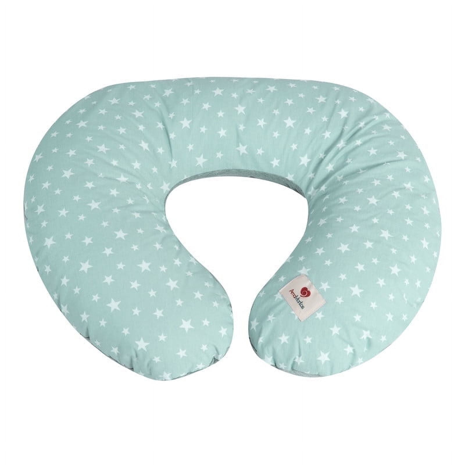 Cojín De Lactancia Algodón Menta Amamantas