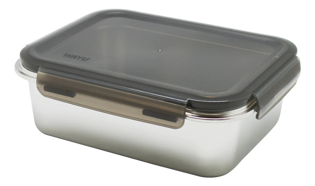 Disparo - Contenedor Hermético Wayu Acero Microsafe 650Ml Premium