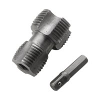 Ioensy - Kit Roscador De Tubos De Pvc, Herramientas Para Roscar Tubos, Taladro Eléctrico, Uso Doméstico En Exteriores, Hierro