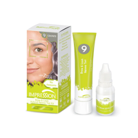 Impression Kit Hair Tintura Cejas Y Pestañas Ceniza 15Ml