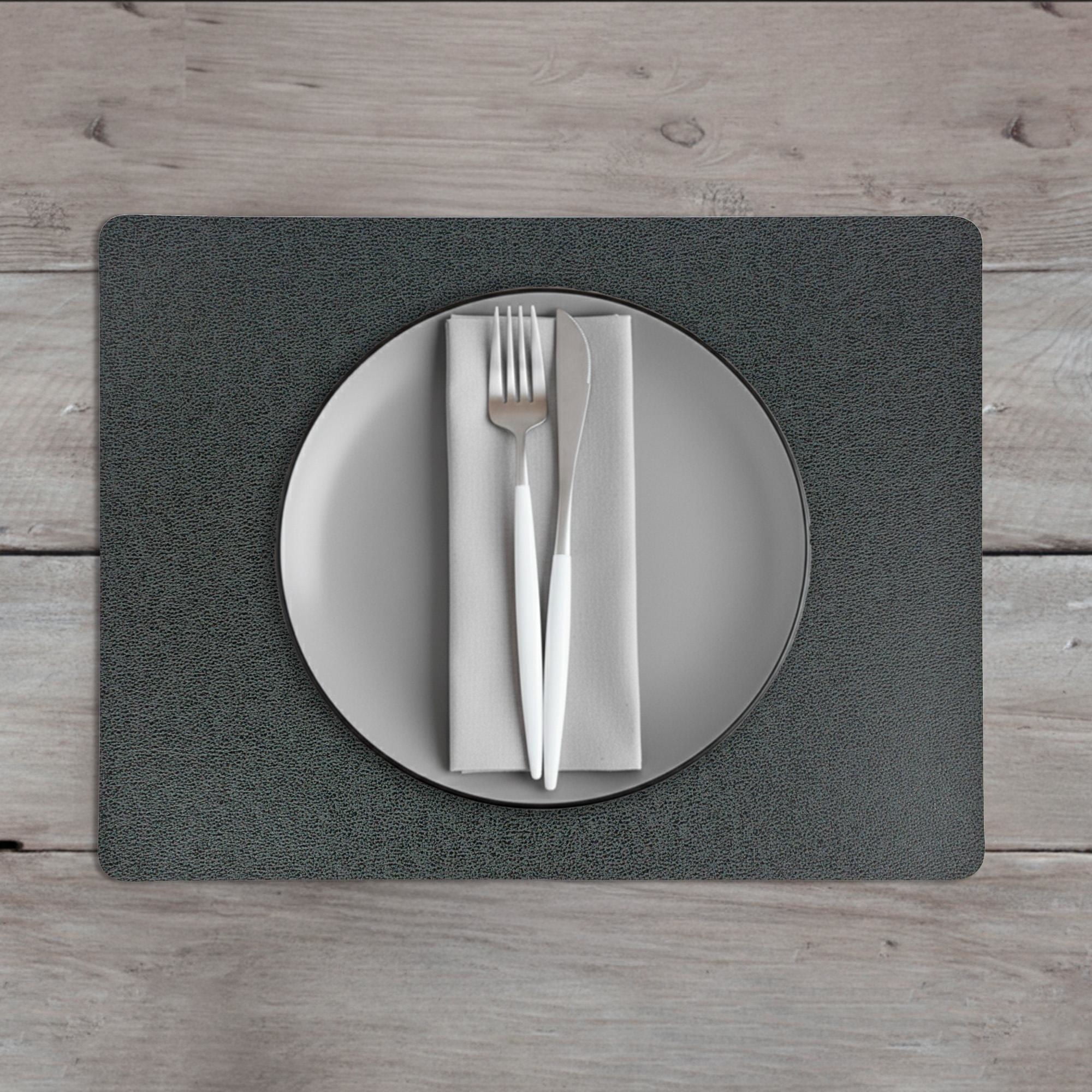 Individual Negro 40x30cm 75% Pvc Haus