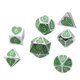 thumbnail image 1 of Juego De Dados Poliédricos De Metal De 7 Piezas D4 D6 D8 D10 D12 D20 Juego De Rol B, 1 of 5