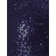 thumbnail image 5 of INSPIRE CHIC Pantalones Cortos de Mujer con Lentejuelas Brillantes de Tiro Medio, Sólidos, Brillo de Cóctel, Cintura Elástica, Azul Oscuro Talla S, 5 of 6