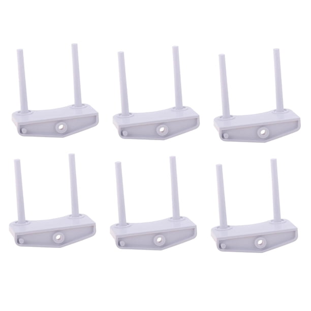 Herramienta De Alambre De Bordado De Soportes De Hilo De 2 Carretes Para Máquina De Coser Doméstica