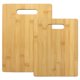 thumbnail image 1 of Juego de tablas de cortar Totally Bamboo de 2 piezas, varios tamaños, 1 of 6