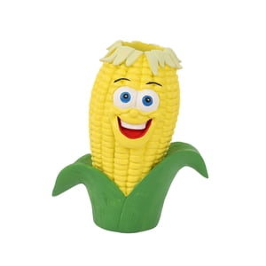 Bothyi - Jarrón Floral Con Forma De Planta De Dibujos Animados, Escultura Bonita Para Mesa De Comedor, Maíz Ligero