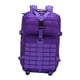 thumbnail image 1 of Senderismo Mochila Paquete Camping Aventura Escuela Rucksack Molle Bag Purple, 1 of 5