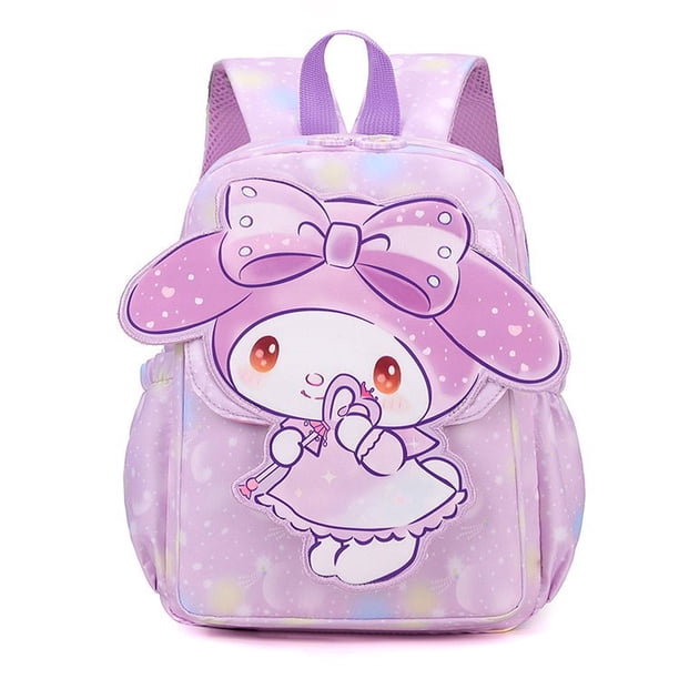 Hello Kitty Cute Backpack Cartoon Kids Anime kuromi 3D Back Pack Waterproof School Bag Students Bag for Girl Boys