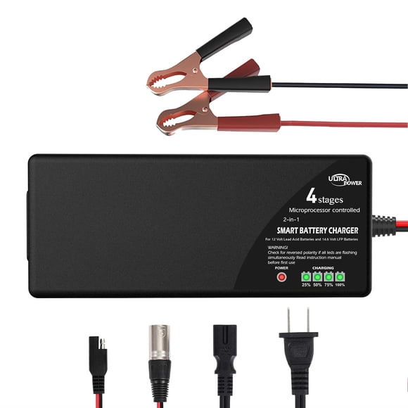 Cargador de batería ULTRA POWER EPF150-12N 14,6 V 10 A inteligente