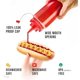 thumbnail image 2 of Norcalway 12 oz Condiment Squeeze Bottles for Sauces Leak, 2 of 3
