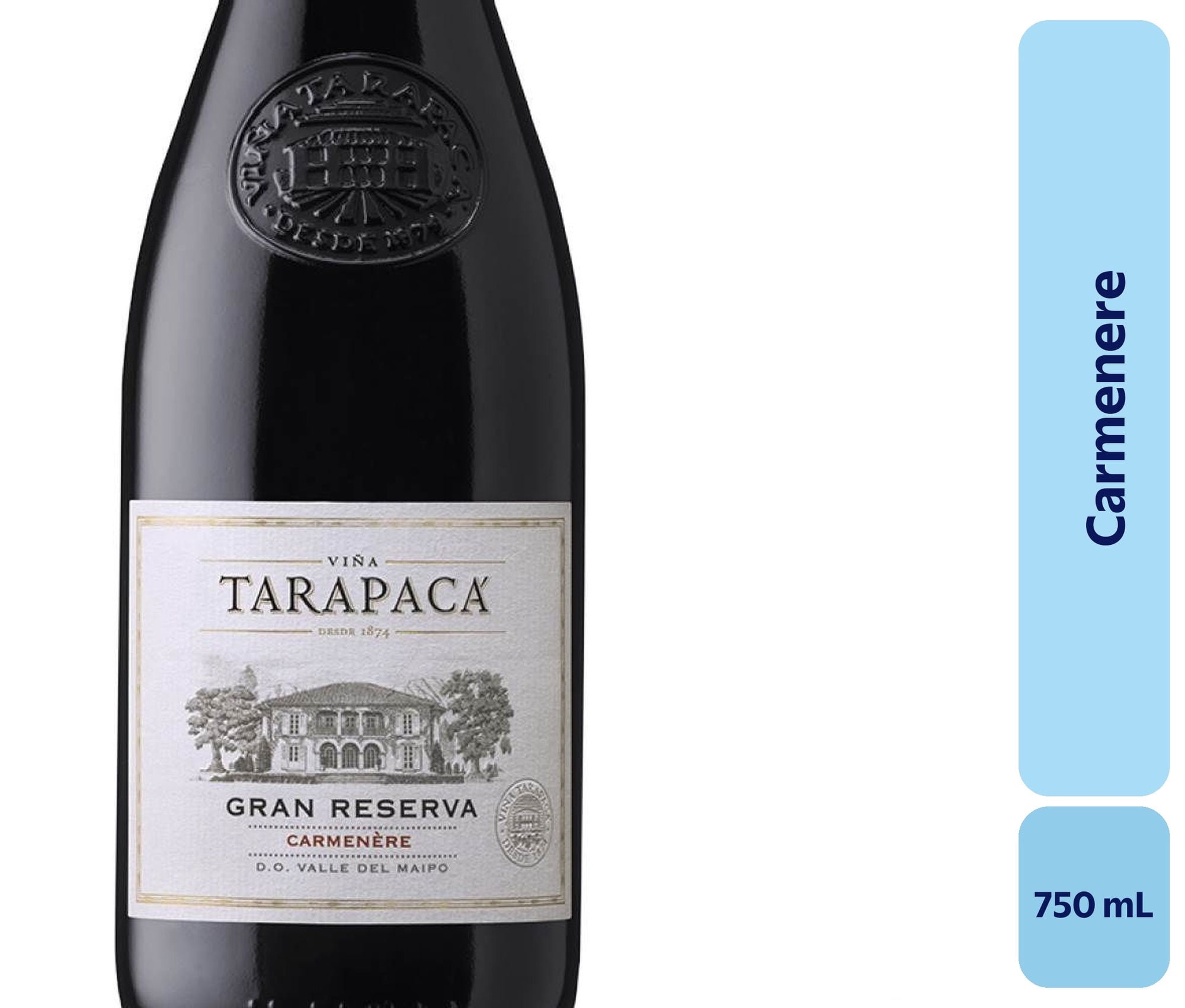 Tarapaca - Vino Carménère Botella
