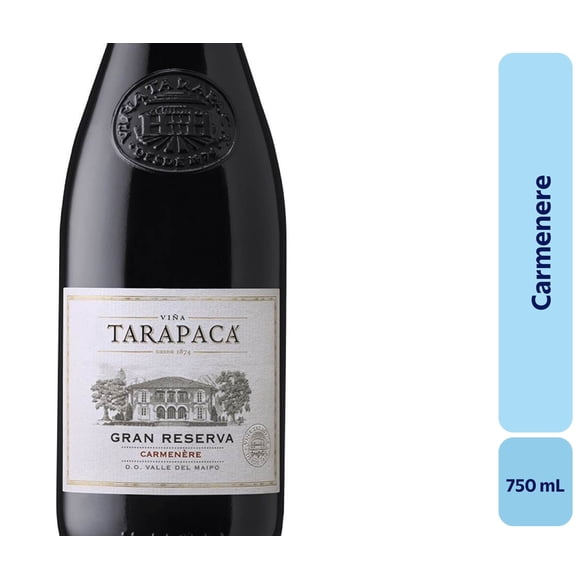 Vino Carménère Botella, 750 mL