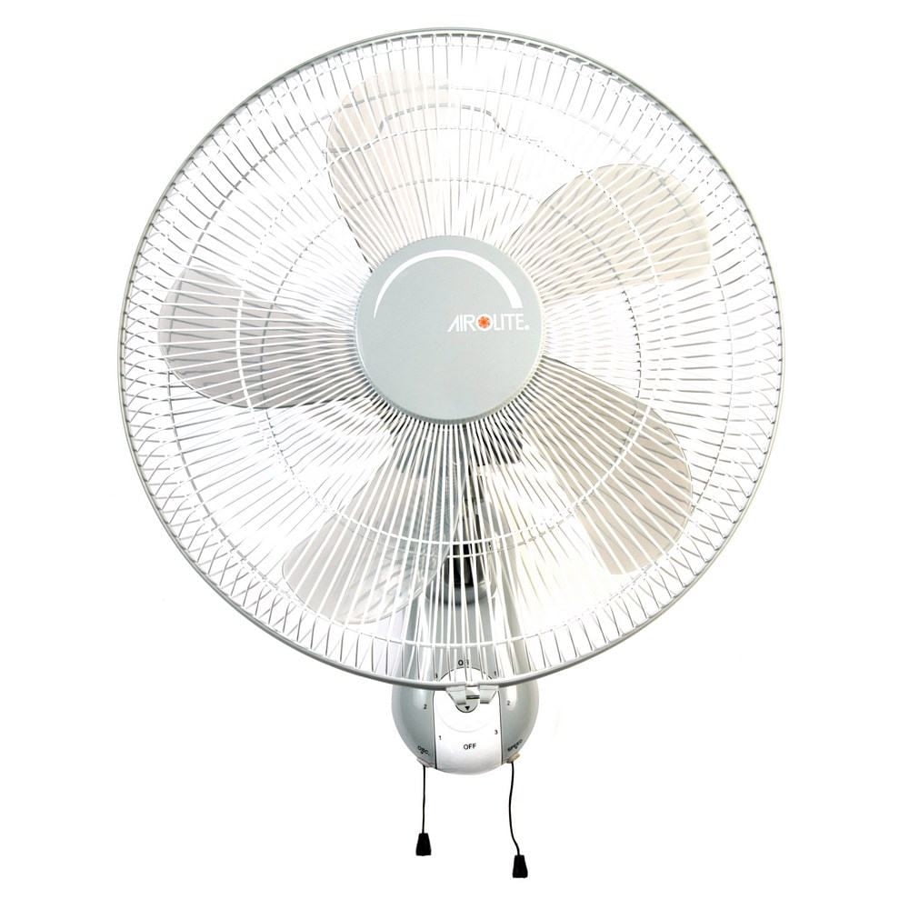Airolite - Ventilador Mural V16M6 16 Pulgadas Blanco