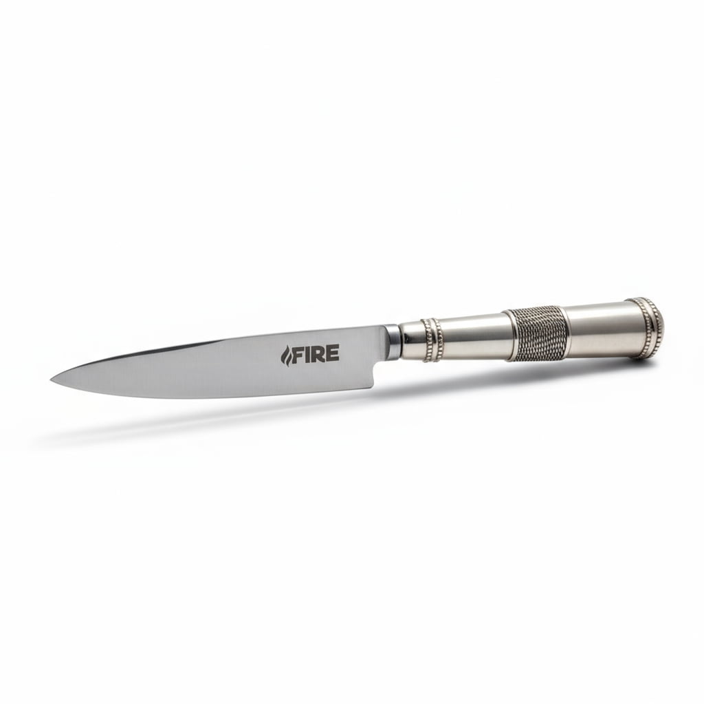 Entreparrilleros.cl - Cuchillo Alpaca 14cm Acero Inoxidable