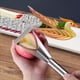 thumbnail image 2 of 1pc Triangular Carved Peeling Fruit Vegetable Tool Fruit Carving Knife Vegetable Salad Slicer Cutter Kitchen Accessories Tool, 2 of 4