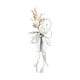 thumbnail image 2 of Arreglo De Flores De Banco De Pasillo Y Cintas Para Decoración De Ceremonia De Boda Blanco, 2 of 3