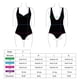 thumbnail image 3 of Traje de baño deportivo para busto grande estampado negro Talla M, 3 of 3