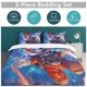 thumbnail image 5 of Super Mario 3-Piece Comforter Set for Bedroom Super Mario Bedding Set for Kids Adults Soft Microfiber Duvet Cover Set with Zipper Closure, 5 of 5