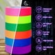 thumbnail image 3 of Cinta de tela Gaffer Whaline, 6 colores, neón, luz negra, UV, 5 m, 3 of 7