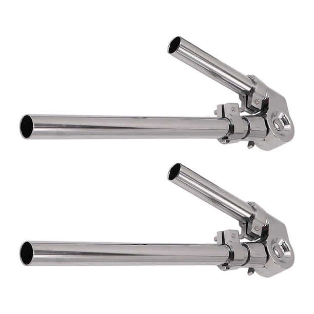 Soporte para Tom, soporte para brazo de montaje, piezas de Hardware de instrumentos de percusión estables y duraderas para accesorios de tambor Tom , 2 piezas