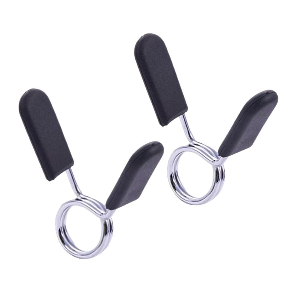 Ioensy - 2 Piezas De Manguito Adaptador De Barra De Pesas Con Llave En Forma De L Para Clips De Levantamiento De Pesas