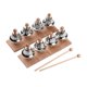 thumbnail image 5 of 8 Notas Campanas De Mano Diatónicas Instrumento De Percusión Educativo Madera De Haya, 5 of 5