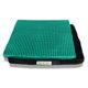 thumbnail image 1 of Cojín EQuaGel Straight Comfort de 18 x 16 x 4,5 cm, 100% gel, 1 of 5