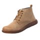 thumbnail image 4 of 1 Par De Zapatos De Alta Seguridad Laboral Para Hombres, Cabeza De Acero Antideslizante, Soldador Eléctrico 37 Amarillo, 4 of 5