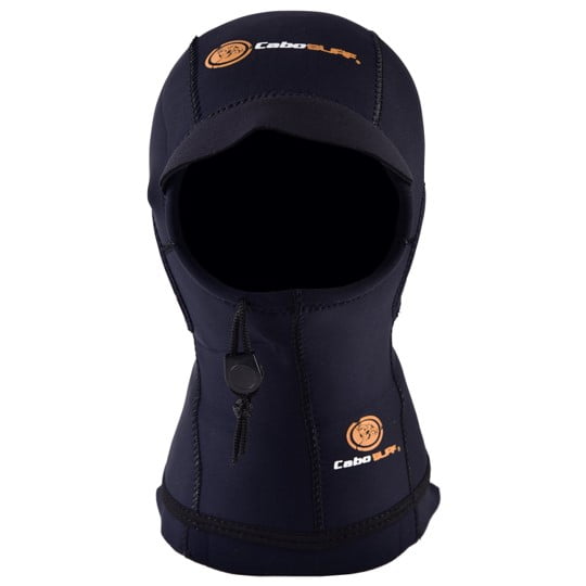 Gorro buceo con visera, cuello y oreja.