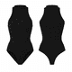 thumbnail image 1 of Chaleco faja reductora moldeadora dama color negro Talla 3XL Mod YN-1412, 1 of 3