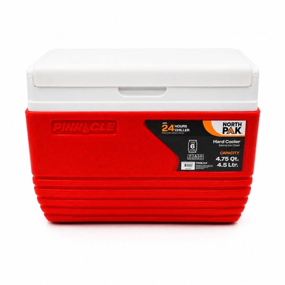 Cooler Nevera Portátil Eskimo 4.5 Litros Rojo NorthPak