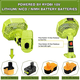 thumbnail image 2 of Ventilador Portátil para Acampar para RYOBI Batería de Iones de Litio con Control Remoto Ventilador para Exteriores en el Lugar de Trabajo, 2 of 6