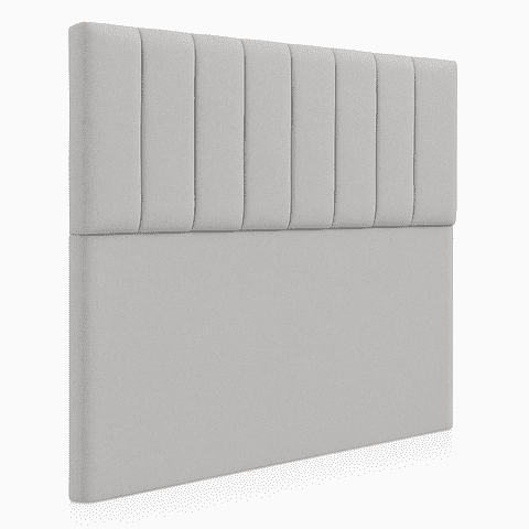 Ethan Desing - Respaldo De Cama 2 Plazas Gris Claro Turin