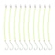 thumbnail image 5 of 10x Aparejos De Pesca Atados Listos Para Pescar Con Gancho De Tubo A Presión Y Luminoso Tama?o 18, 5 of 5