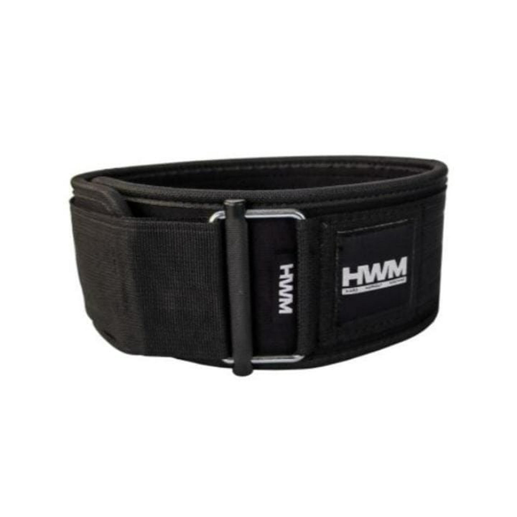 Hwm - Cinturón De Levantamiento Straight Black | Xl