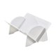 thumbnail image 4 of Estantería De Escritorio, Soporte Para Libros, Estanterías Peque?as Estables Para CD, Libro De Cocina, Blanco, 4 of 5