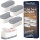 thumbnail image 1 of Topes para asiento de inodoro SereniBath Premium, paquete de 5, con soporte para bidet, 1 of 7