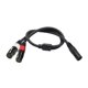thumbnail image 2 of Cable De Audio XLR De 5 Pines Macho A Doble Hembra De 3 Pines, Cable De Audio Para Cámara De 2 Canales, Cable De Enchufe XLR, 2 of 5