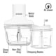 thumbnail image 3 of Procesador de Alimentos Savour 8 Tazas Blanco, 3 of 10