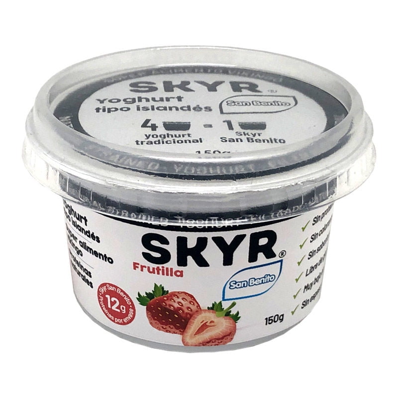 Yoghurt Batido Skyr Frutilla 150 g San Benito