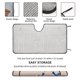 thumbnail image 2 of Tots Parasol Para Parabrisas Delantero Protector Plegable Visera Solar Para Auto Bloquea Rayos Uv Mantiene Tu Vehículo Fresco 130cm*70cm, 2 of 6