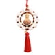 thumbnail image 1 of Colgante de Estatua de Buda de Madera para Coche, Versátil con Borlas, Borla Roja, 1 of 3