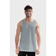 thumbnail image 1 of Polera Orgánica Sin Mangas Classic Gris Melange Hombre Falcone, 1 of 3