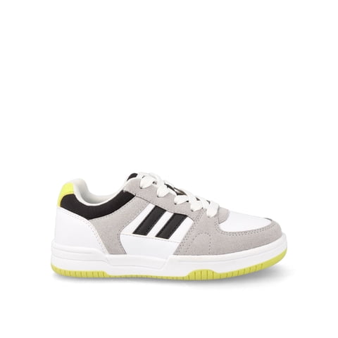 North Star - Zapatilla Niño Hem Gris Amarillo